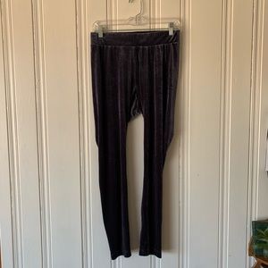 Velvet leggings
